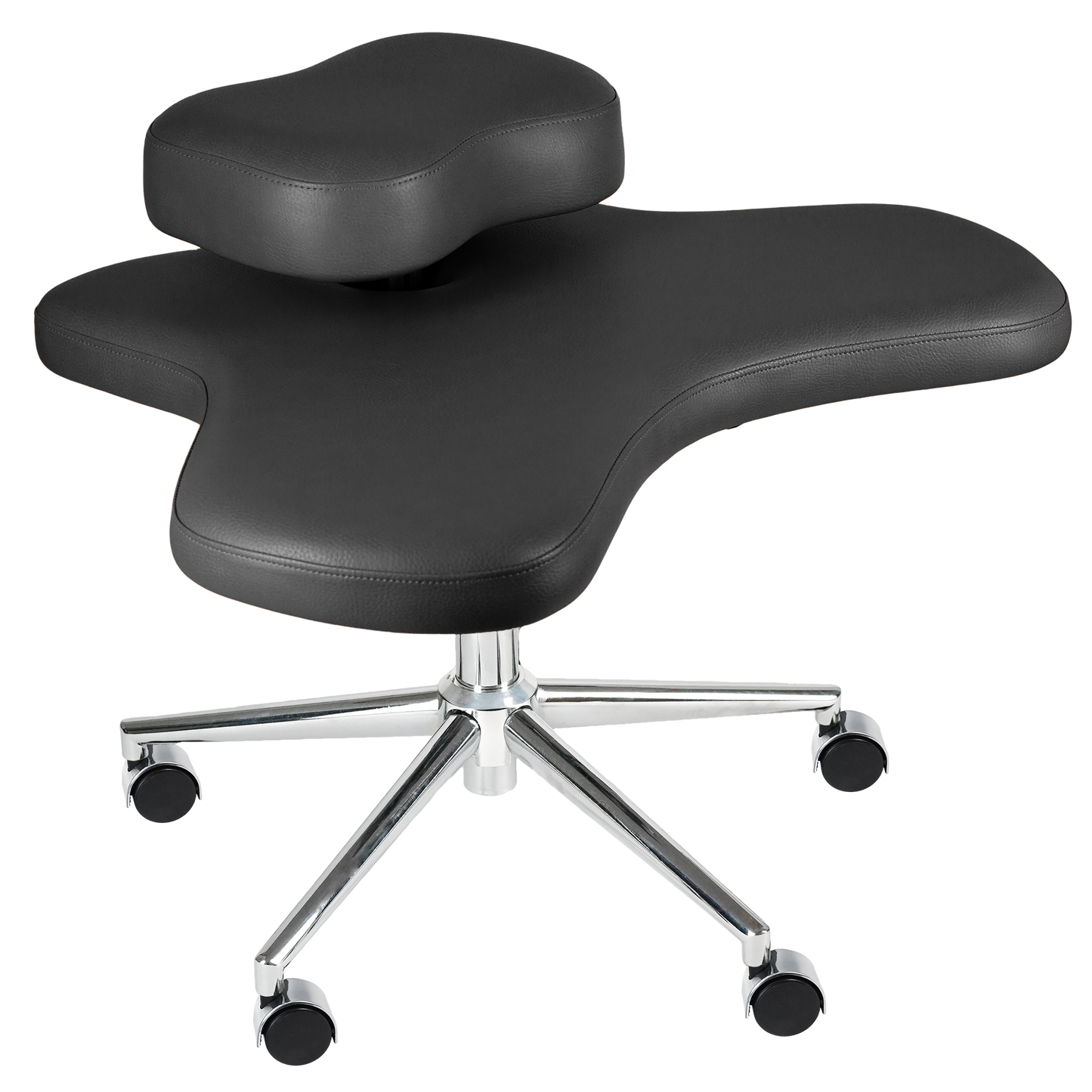 Yogi Seat Schneidersitzstuhl in Anthrazit grau